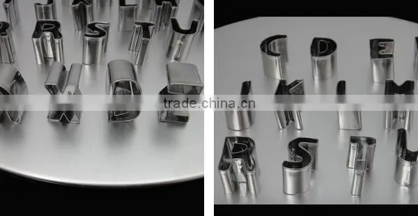 Hot Sale 26pcs Letters Stainless Steel Cookie Cutters Set photo-4