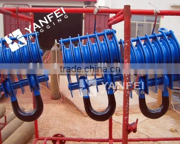 Pulley Snatch Block With Double Sheeves photo-5