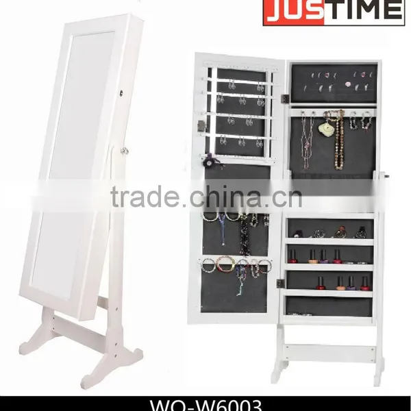 Dressing Mirror Cabinet, Jewelry Cabinet With Dress Mirror
