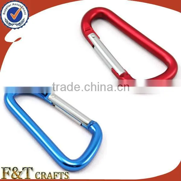 Wholesale Black Climbing Clips Metal Custom Carabiner With Custom Laser Logo photo-6