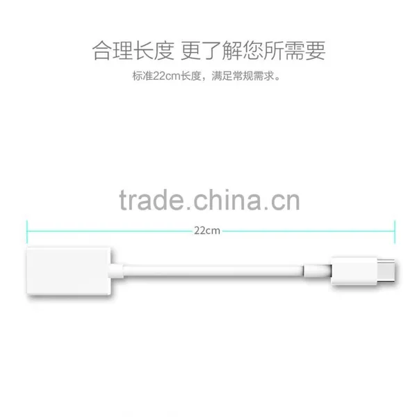 2016 Hot Selling USB 3.1 Type C Male to USB 2.0 A Type Female OTG Cable photo-4