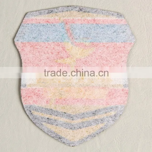 Factroy Custom Fabric Badge With Laiser Cut for Advertising Clothing photo-2