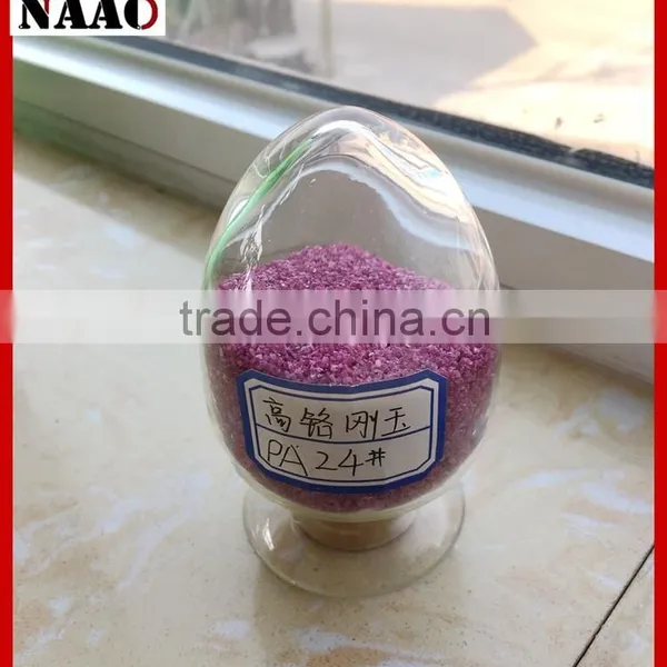 F24 High Chromium Ruby Aluminium Oxide/RA as Abrasive