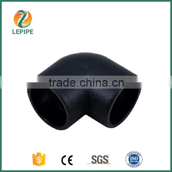 HDPE Material Socket Joint Series 90 Equal Eblow Sizes SDR11 SDR17.6