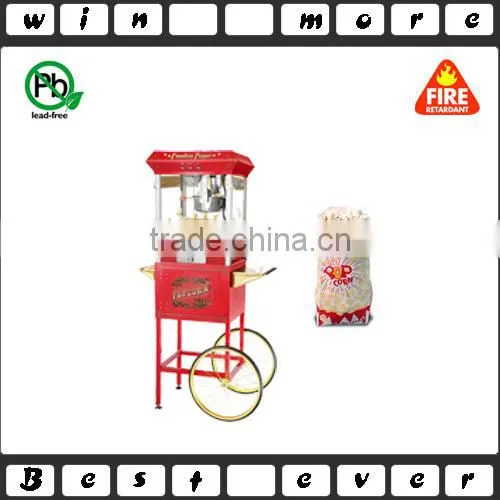 Industrial Popcorn Making Machine With Cart
