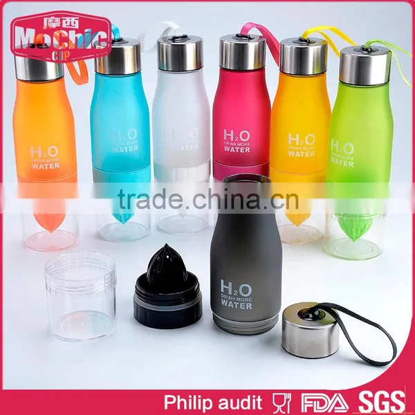 Mochic Fashion Custom Tritan Lemon 22OZ/650ML Colorful Plastic Lemon Juice Water Bottle photo-6