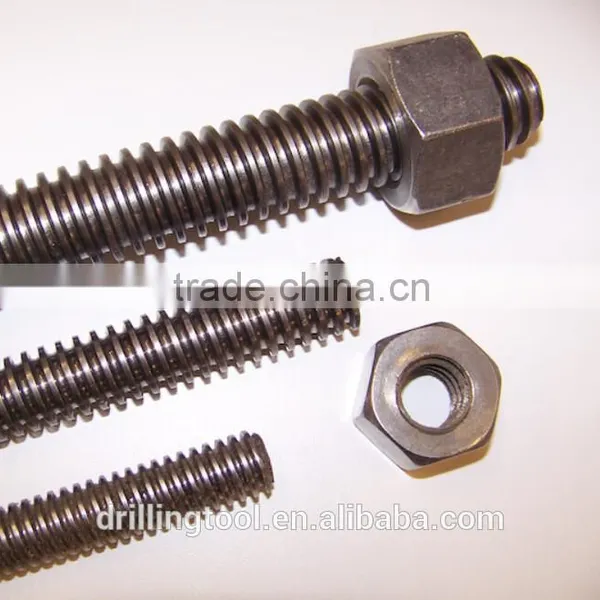 T-Thread Hollow Anchor Bar / Mining Machines SDA All Thread Hollow Bar photo-3