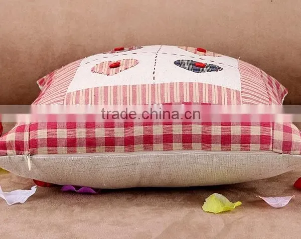 Hand-Embroidered Pillowcases Cotton And Linen Cushion Cover photo-5