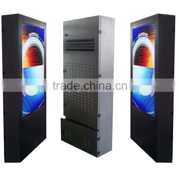 Outdoor Touch Screen Kiosk,Lcd Screen Advertising With Protection Layer of Ultrathin, High Light Perfectly Clear Tempered Glass photo-5