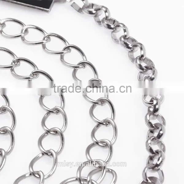 Fashion Zinc Alloy Body Chain Jewelry/chain Belts for Women/rhinestone Chain photo-4