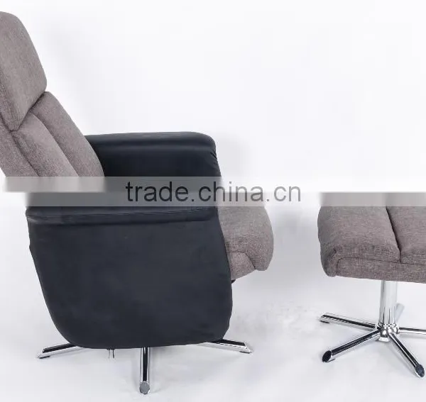 Hot Selling Extensible Fabric Recliner Chair With Ottoman NV-2771 photo-2