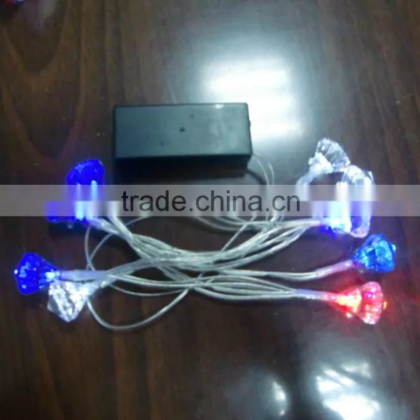 HOT SALE Battery Operated Led Fairy String Lights 40 Multi Color Led For Christmas Party Weddings photo-4