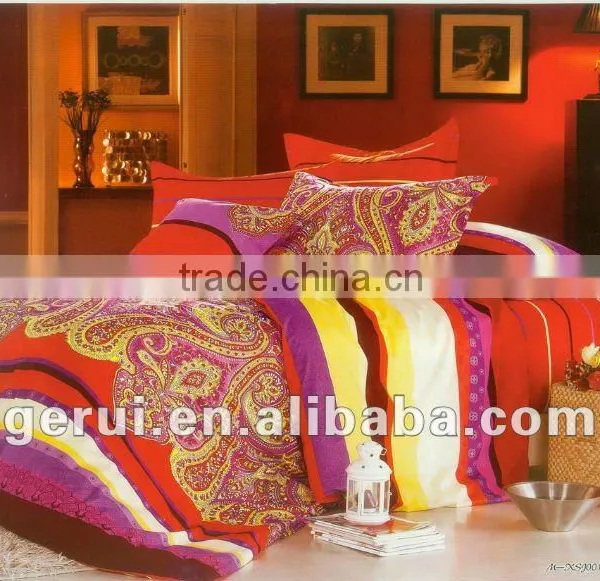 2013 New Designs/100% Cotton Reactive Printing Fabric/bedding Fabric
