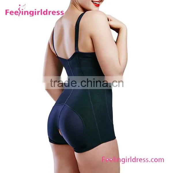 Hot Selling Black Side Zipper Plus Size Cheap Seamless Women Shapewear photo-5