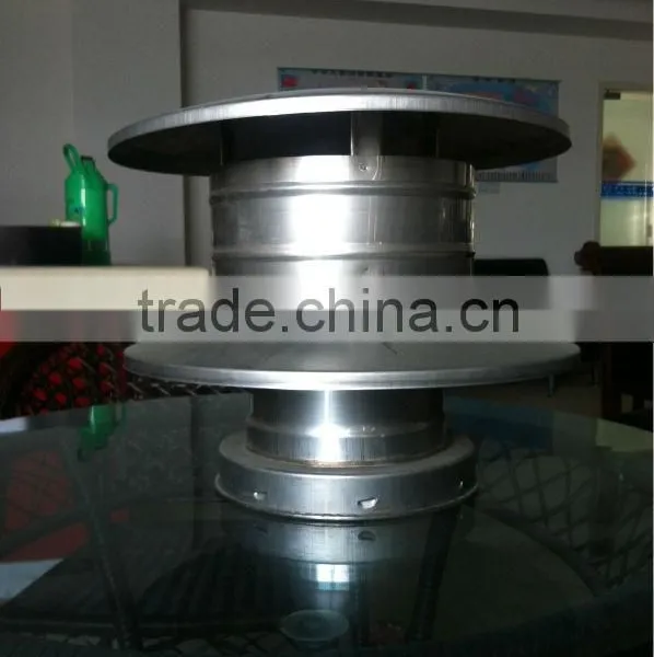CE Terracotta Chimney Cowl Clay Chimney Cap Stainless Steel Rain Cap Fireplace and Stove Top Flue Pipe Fittings Flue Kits photo-2