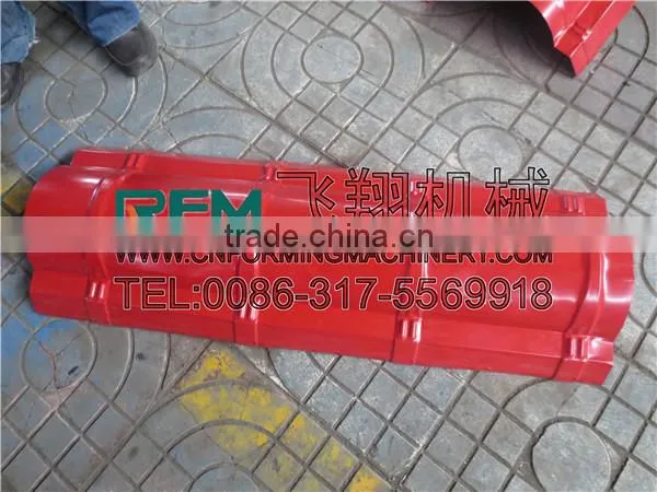 FX Ppgi Ridge Cap Roll Forming Machine Sheet Forming Machine photo-3