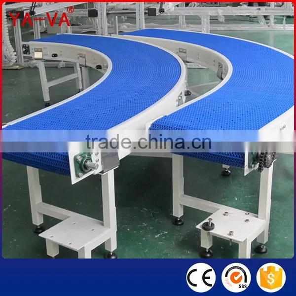 Factory Customized Curve Modular Belt Conveyor for Food Industry photo-2