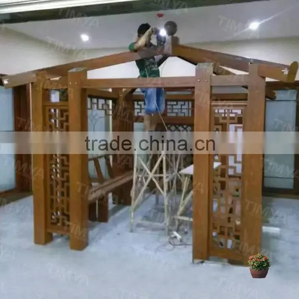 Decorative Outdoor Aluminum Frame Antique Metal Frame Gazebo photo-4
