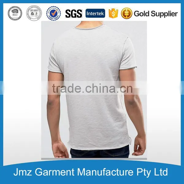 Customized Tshirt Cotton t Shirt Soft Fashion Men Shirts With Your Own Design photo-2