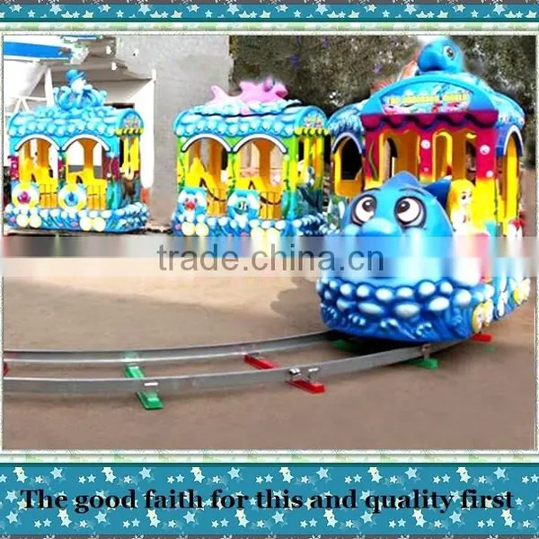 Factory Direct Christmas Carnival Games Amusement Park Electrical Ocean Train for Sale photo-2