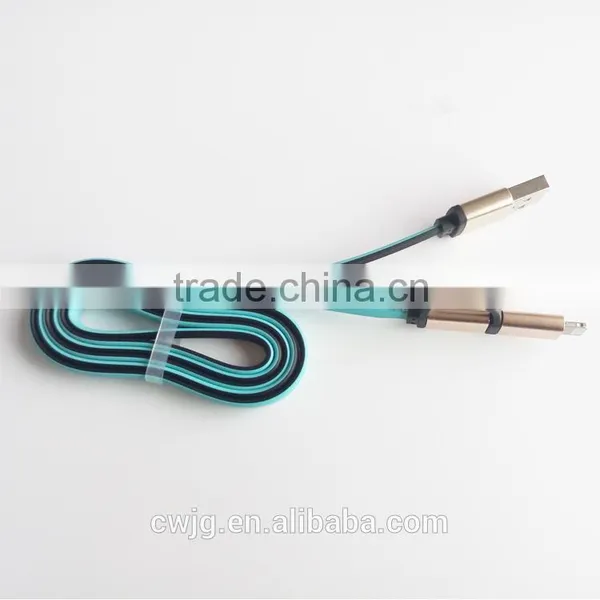 High Speed Flat Noodle Micro Data Micro Usb Power Cable for Samsung Supplier's Choice photo-6