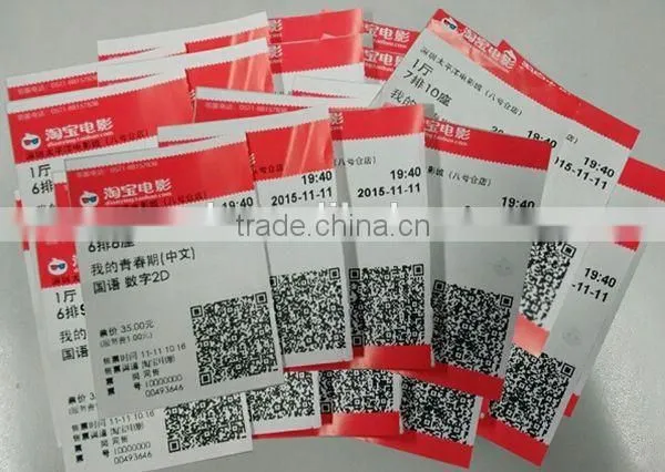 Premium Thermal Paper Cinema Movie Tickets Printing photo-4