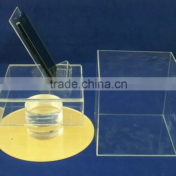 Lucite Mobile Phone Display Cabinet With Good Quality photo-2