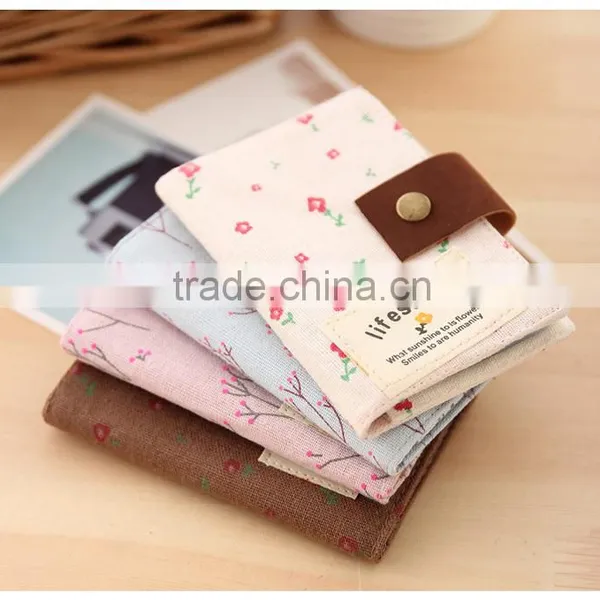 Floral Credit ID Card Wallet Purse Holder Pouch Coin Bag photo-3