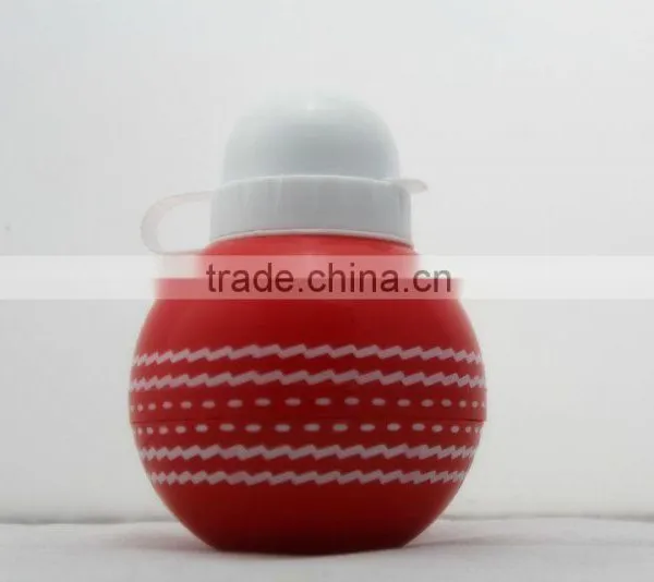 Lovely Cricket Ball plastic drinking water bottle for children gift