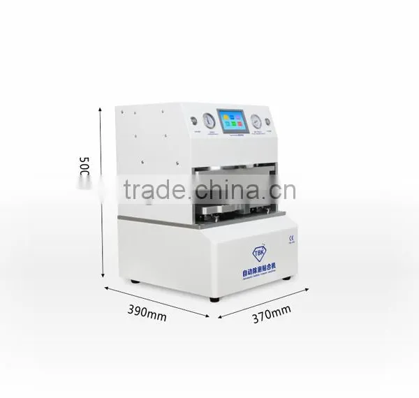 TBK 2 in 1 Machine More Efficiency LCD Touch Screen Vacuum Laminator and Debubble Repair Machine for IPhone Samsung Repairing photo-2