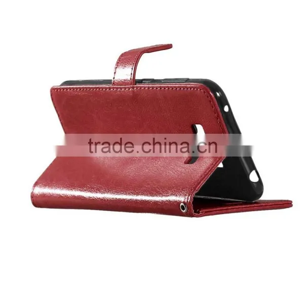 Luxury PU Leather Wallet Flip Stand Pouch Cover Skin Phone Case For Asus Zenfone 3 ZE552KL photo-3