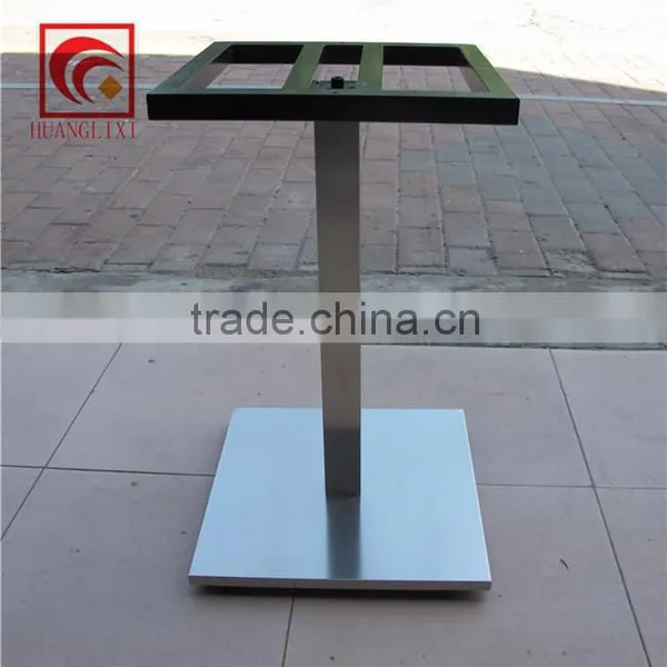 Stainless steel composite material base, the wire drawing of stainless steel table foot, additionally, western food