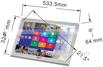 AHD NVR DVR 3 in 1 AHD 21.5" LCD Touch Screen 21.5'' 1080P LED Monitor CCTV Multi-touch XVR photo-5