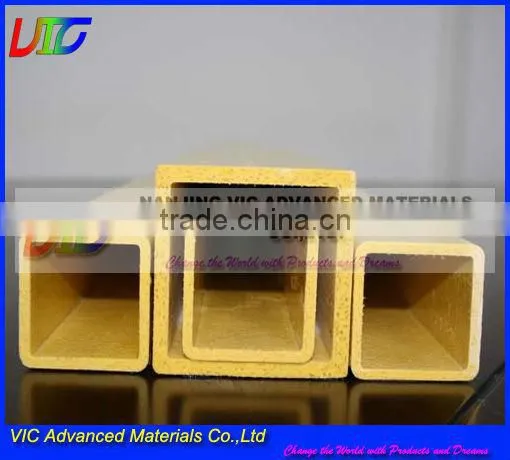Fiberglass Square Tube,High Strength FRP Pipe,UV Reisitant,Colorful,Reasonable Price,Professional Chinese Manufacturer photo-4