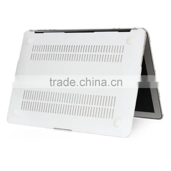 White+Gold Rubberized Hard PC Marble Case for MacBook 13 Inch photo-6