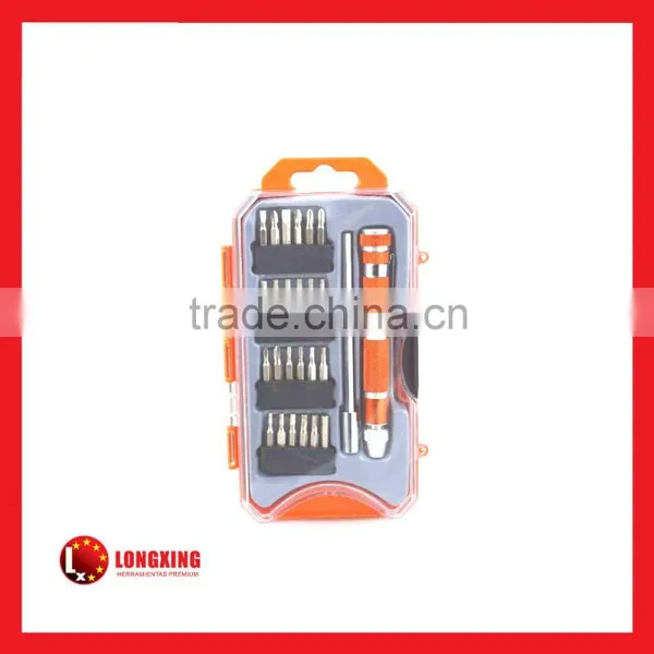Factory Supply High Quality 26 Pcs Aluminium Alloy Handle Precision Screwdrivers Set Rw-sh24pcsr photo-2