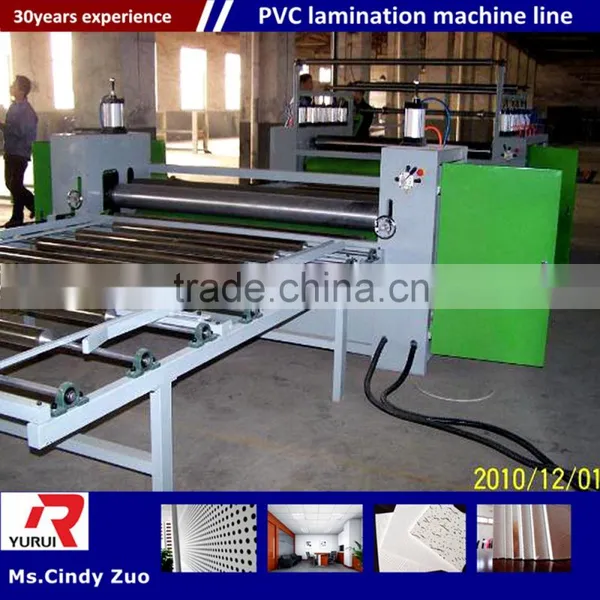 Best Price Pvc Laminated Gypsum Board Machinery/top Technology Gypsum Ceiling Board Production Line photo-3