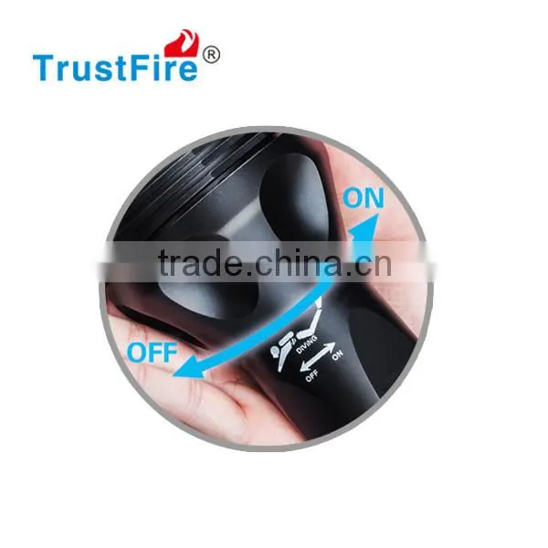 High Quality Diving Torch TrustFire DF005 5 Leds Flashlight Cree XML-T6 Diving Torch Underwater More Than 100 Meters photo-4