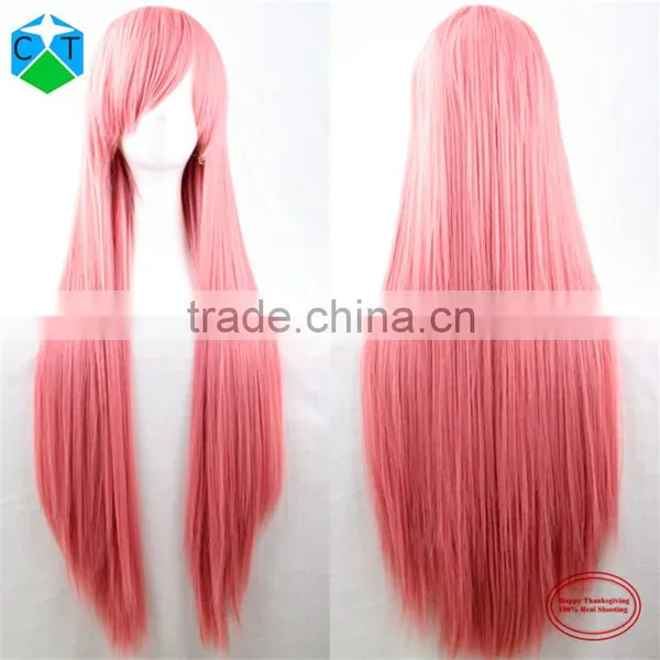 Cosplay Wig Long Purple Best Cosplay By 80CM Long Straight Hair Long Straight Wig Cosplay photo-3