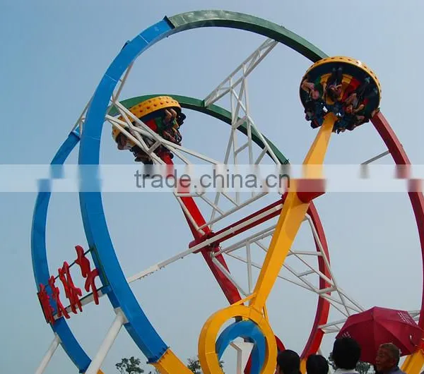 Amusement Ferris Ring Car Rides / Thrill Rides / Amusement Park Equipment photo-3