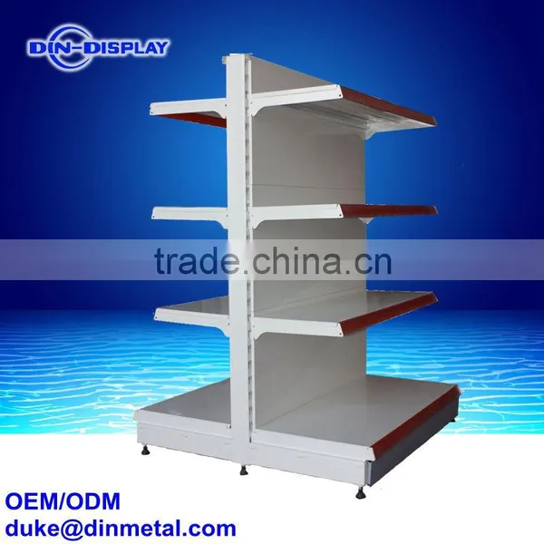 Supermarket Shop Fitting Commodity Shelving Metal Gondola Shelf photo-4