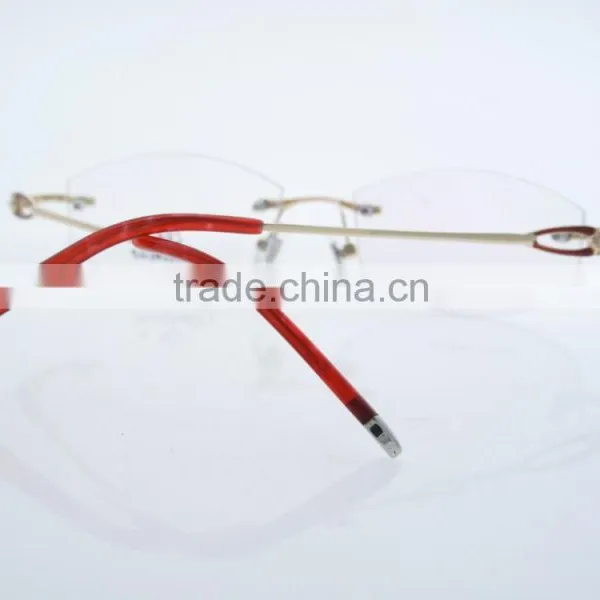 2016 New Stylish Metal Frame Full Rimless G653 photo-3