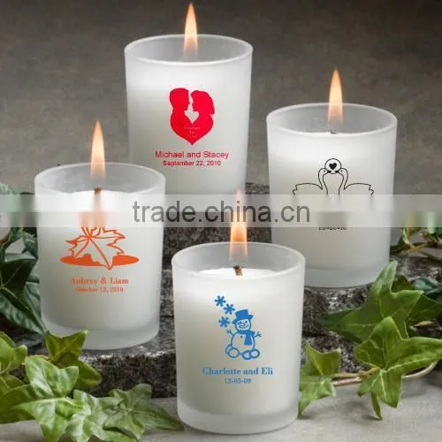Wholesale Candle Glass Jar and Frosted Glass Candle Jar , Candle in Jar Hot Sale