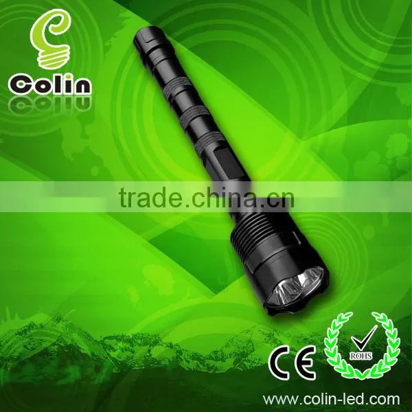 2000lm Recoil Led Strong Light Flashlight 5 Modes 3xcree Xml t6 Ourdoor Seaching/rescue Searching Torch 3*18650 Lithium Battery