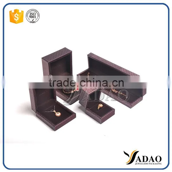 Unique Design Charming Fashionable Beautiful Leather Box for Jewelry Packaging photo-4