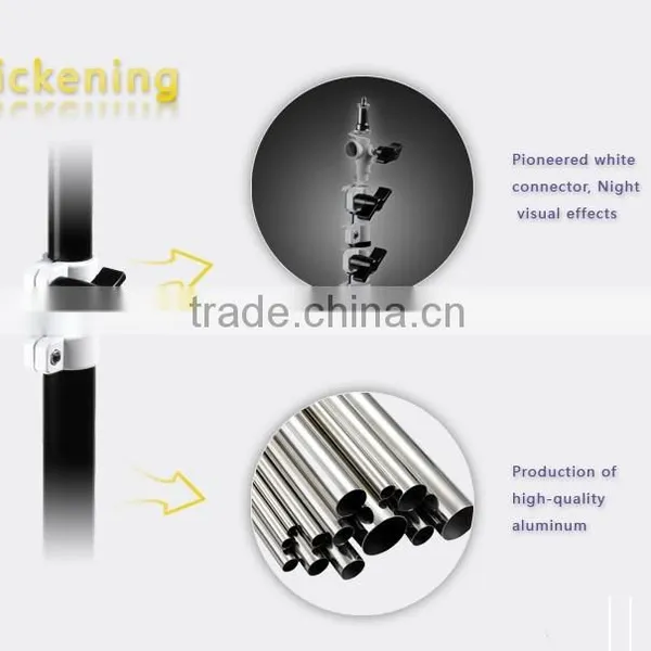 Factory Supply Multi-function 2.8m Flexible Air Cushion Light Stand With Enlarging Diameter photo-6