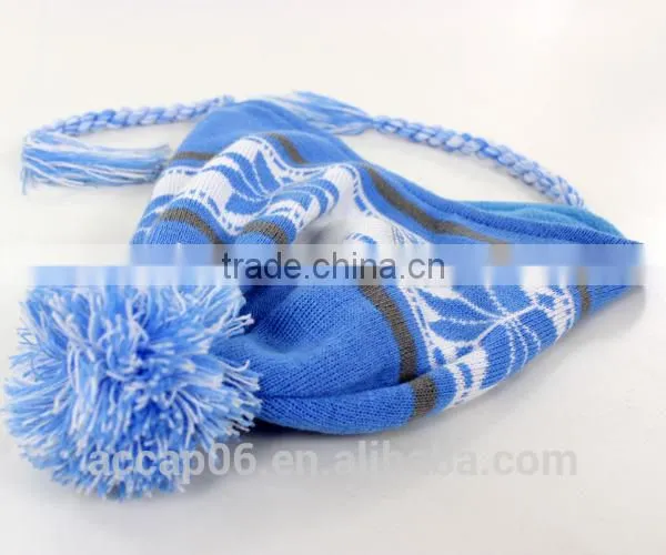 Pom Pom Knitted Women Warm Beanie Hat photo-6