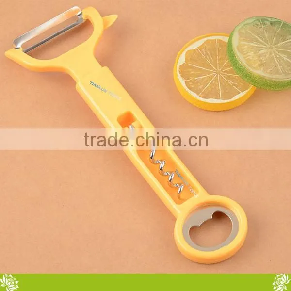Multifunction Vegetables Peeler Slicer,Colorful Stainless Steel Fruit Peeler,Durable Plastic Peeler Kitchen Tool Gadgets Factory photo-2