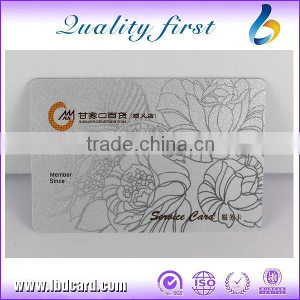 LBD Silver Background TK4100 Plastic PVC Cards /ID Cards photo-2