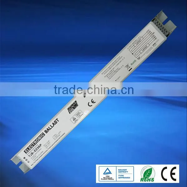 T8 2x36w Electronic Ballast for Fluorescent Grille Lamp